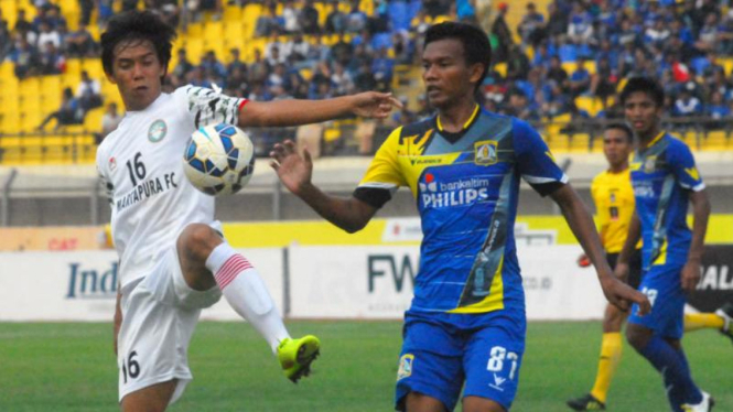 Martapura FC versus Persiba Balikpapan