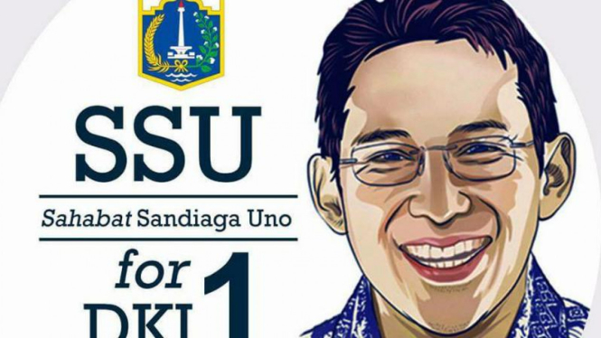 Beredar kabar pencalonan Sandiaga Uno sebagai calon gubernur DKI