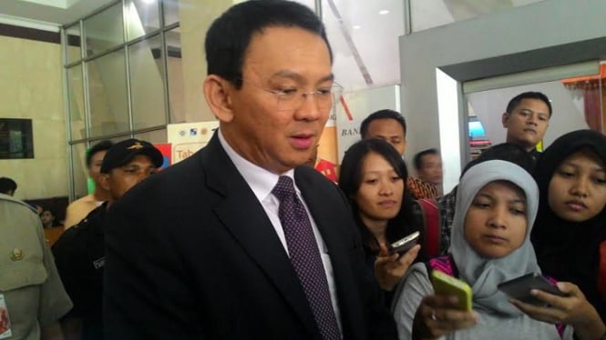 Gubernur DKI Jakarta, Basuki Tjahaja Purnama alias Ahok 