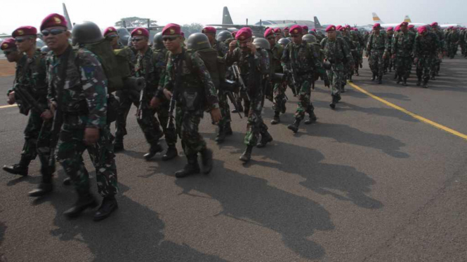 Seribu Pasukan TNI Bantu Pemadaman Kebakaran Hutan