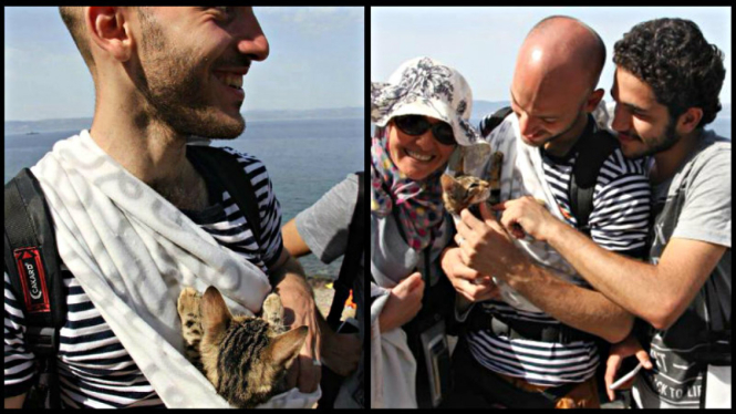 Pengungsi Suriah selundupkan kucing ke Yunani