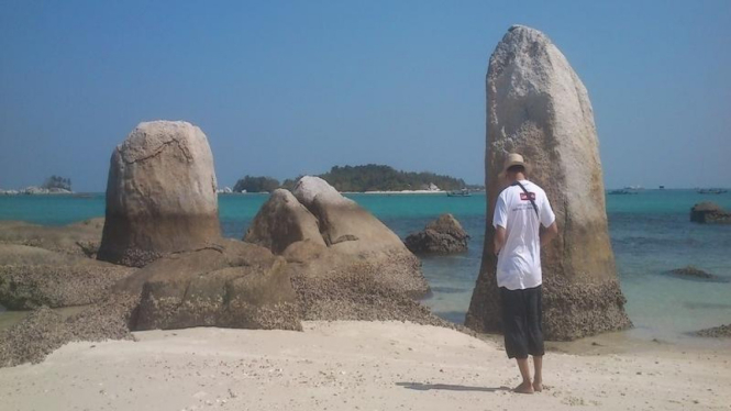 Ujicoba Lenovo Vibe Shot di Pulau Batu Berlayar, Belitung Barat