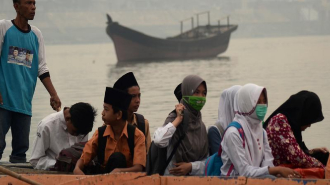 Bencana kabut asap di Sumatera dan Kalimantan