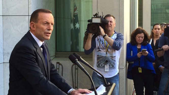 Mantan PM Australia Tony Abbott