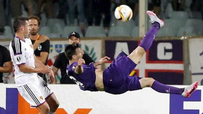 Fiorentina melawan Basel di Liga Europa