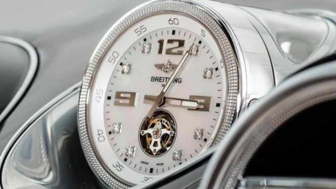 Jam Beitling Mulliner Tourbillon khusus untuk Bentley Bentayga.