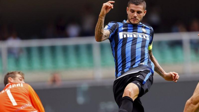 Penyerang Inter Milan, Mauro Icardi