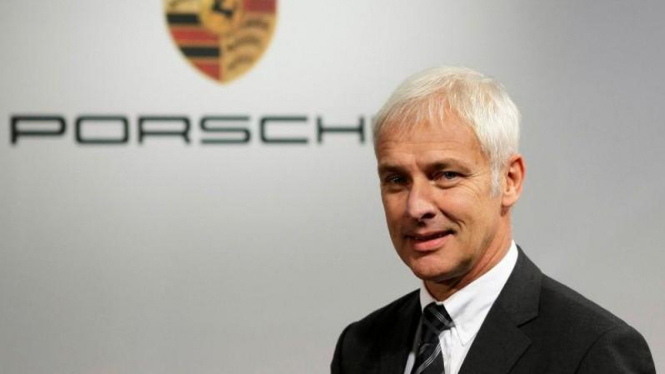 CEO Volkswagen, Matthias Mueller.