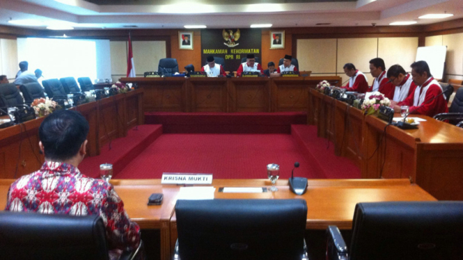 Mahkamah Kehormatan Dewan (MKD) DPR. (Foto ilustrasi).