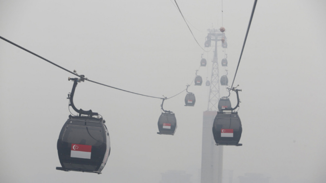 Kabut Asap di Singapura