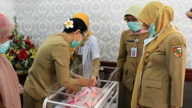 Kantor Wali Kota Pekanbaru Jadi Tempat Evakuasi Bayi