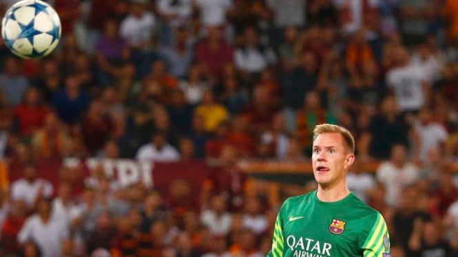 Kiper Barcelona, Marc-Andre ter Stegen.