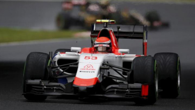 Pembalap Manor Marussia F1 Alexander Rossi.