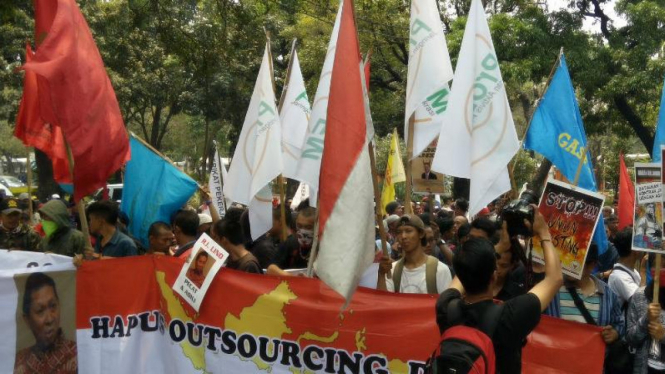Demo tuntaskannya kasus dugaan korupsi PT. Pelindo II.