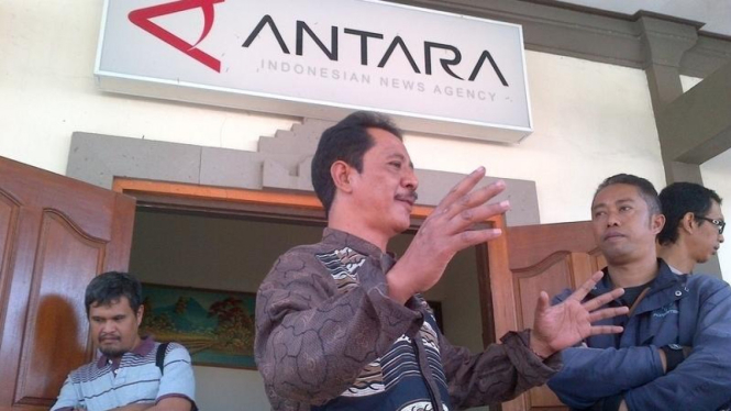Pemcatan wartawan Biro Antara Bali