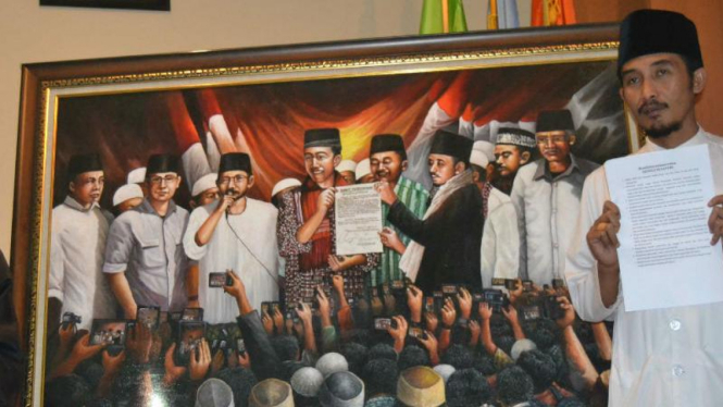 Santri di Malang Tagih Janji Jokowi saat Kampanye Pemilu