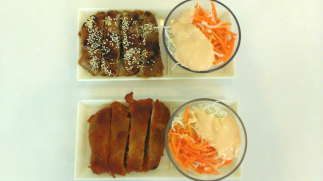 Chicken Steak, restoran Hoka-Hoka Bento, makanan halal.