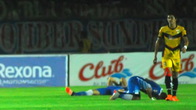 Suasana usai Persib lolos ke final Piala Presiden 2015