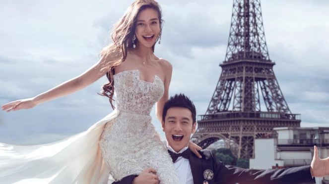 Angelababy dan Huang Xiaoming