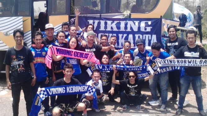 Bobotoh Persib Bandung asal Yogyakarta