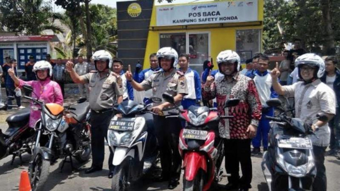 Kampung Safety Honda di Semarang