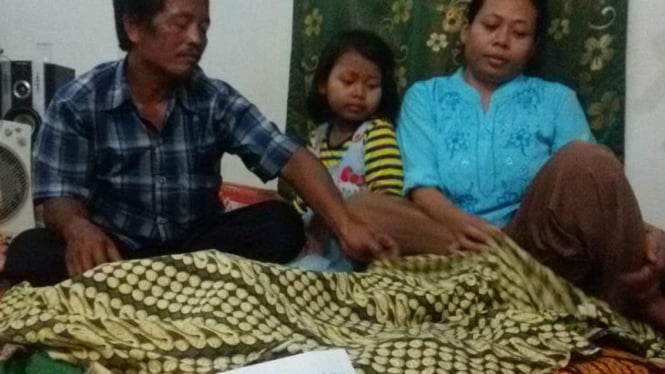 Jenazah Latifah Ramadani dirumah duka di Sukarami, Palembang