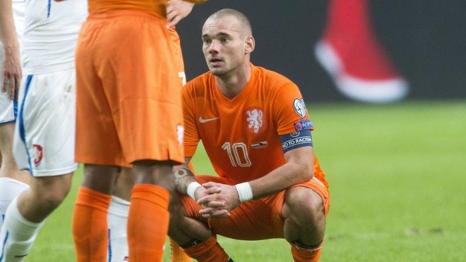 Gelandang Belanda, Wesley Sneijder