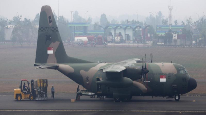 Pesawat asing dilibatkan dalam penanganan kabut asap di Indonesia