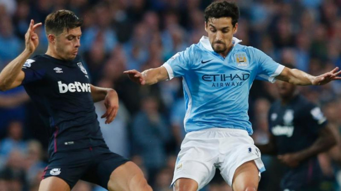 Gelandang Manchester City, Jesus Navas