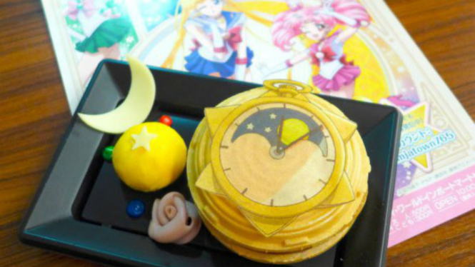 Salah satu menu Sailor Moon