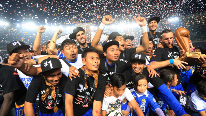 Persib Bandung Saat Jadi Juara Piala Presiden