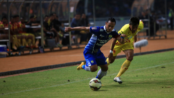 Kapten Persib Bandung, Atep Rizal, di Final Piala Presiden 2015