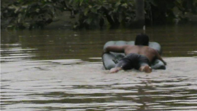 Lima Ribu Warga Medan Mengungsi akibat Banjir