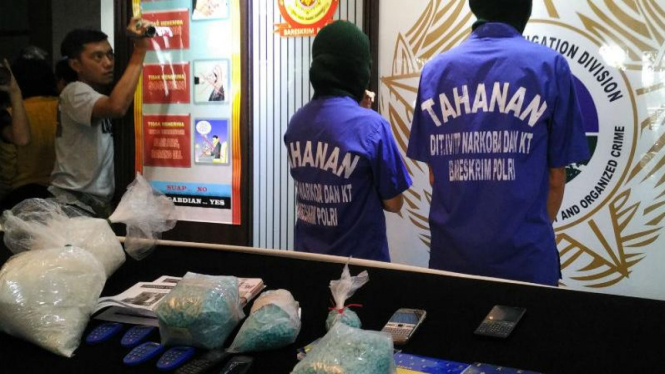 Mabes Polri sita 12.400 butir ekstasi asli Belanda 