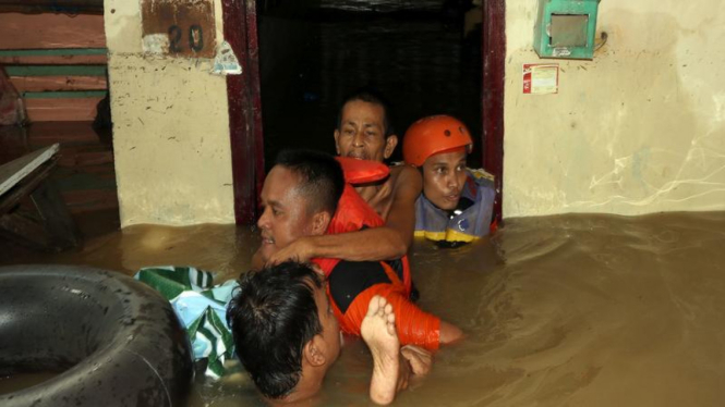Bencana banjir di Kabupaten Langkat Sumatera Utara