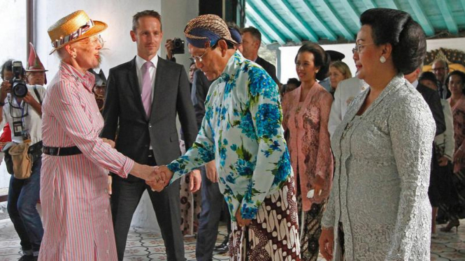 Kunjungan Ratu Denmark ke Keraton Yogyakarta