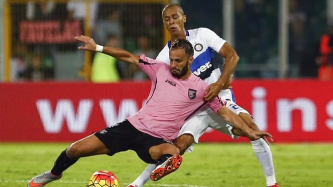 Palermo melawan Inter Milan dalam lanjutan Serie A