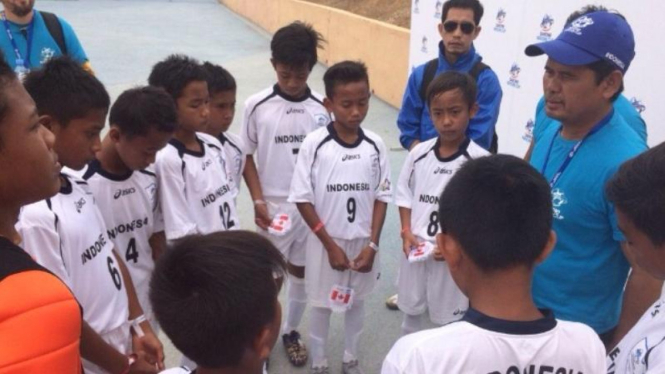 Tim Indonesia di Danone Nations Cup 2015