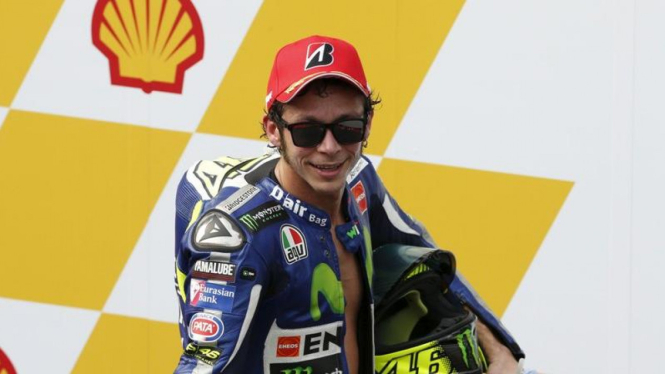 Pembalap Movistar-Yamaha, Valentino Rossi