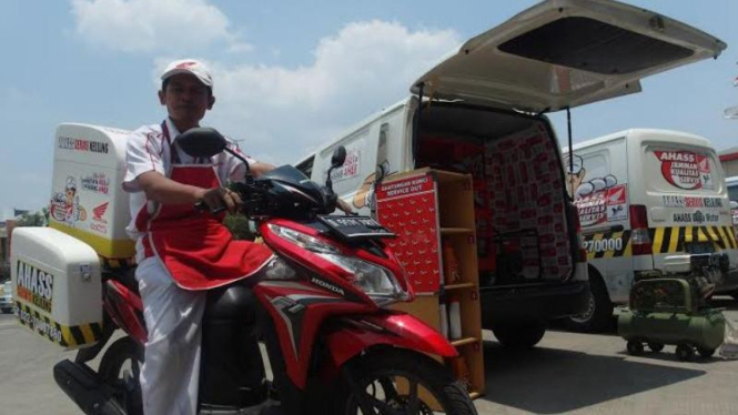 Servis keliling dari Honda