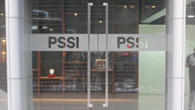 Kantor PSSI di sekitar Stadion Utama Gelora Bung Karno.
