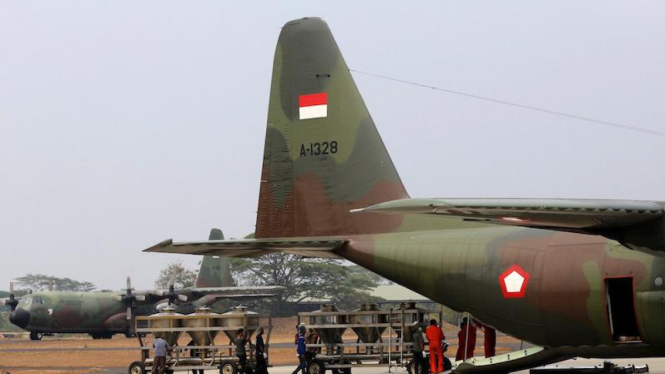 BPPT dan TNI AU siapkan hujan buatan di pesawat Hercules C-130
