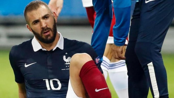 Penyerang Timnas Prancis, Karim Benzema