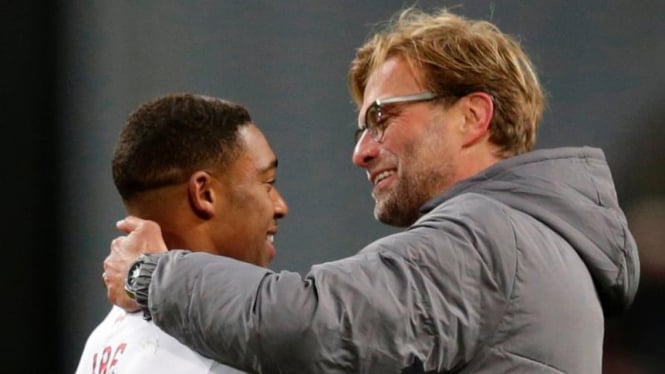 Manajer Liverpool, Juergen Klopp dan Jordon Ibe