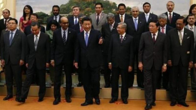Presiden China Xi Jinping resmikan Bank Pendanaan Infrastruktur Asia AIIB