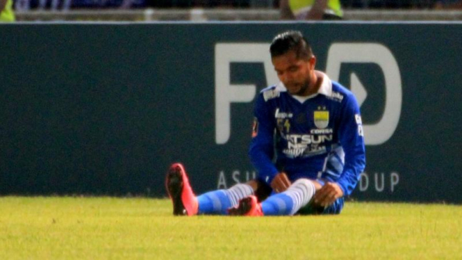 Zulham Zamrun saat membela Persib Bandung.