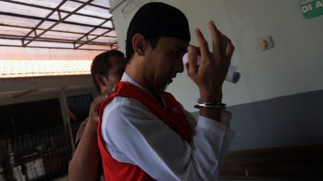 Terdakwa pembunuh Tata Chuby Muhammad Prio Santoso