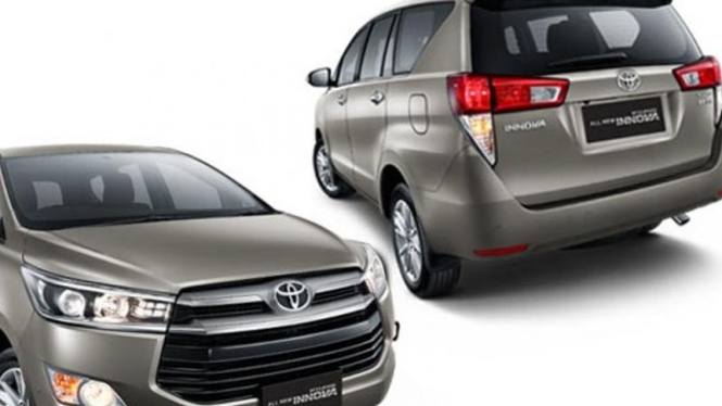 Toyota Innova terbaru.