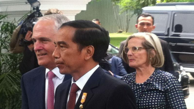 Presiden Jokowi dan PM Australia