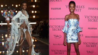 Model Berambut Afro Pertama di Victoria's Secret Show 2015